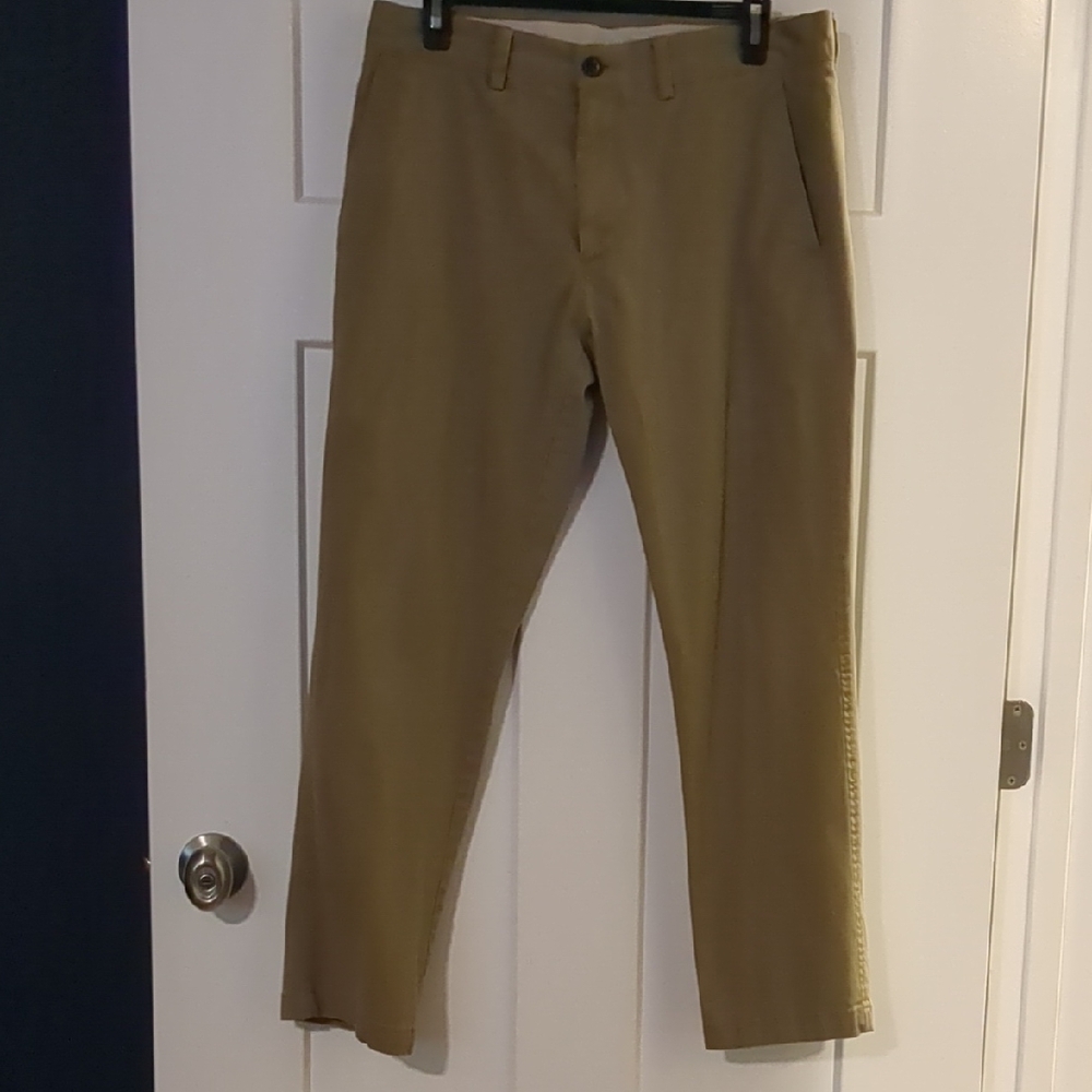Kenneth Cole Men's Khaki Chinos